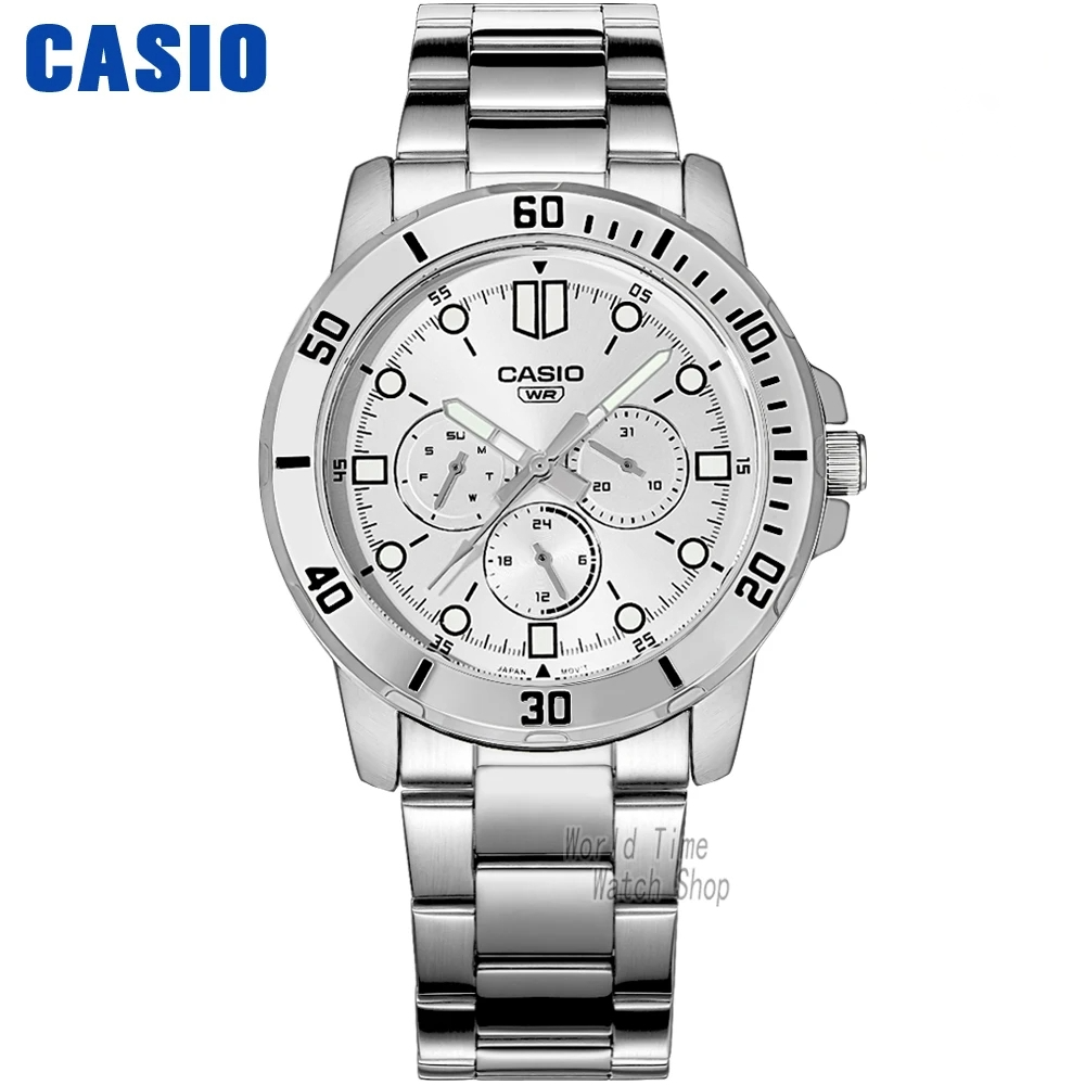 Casio MTP Chronograph Sport Men's Quartz Watches - Dagger & Diamond MTP-VD300D-7E