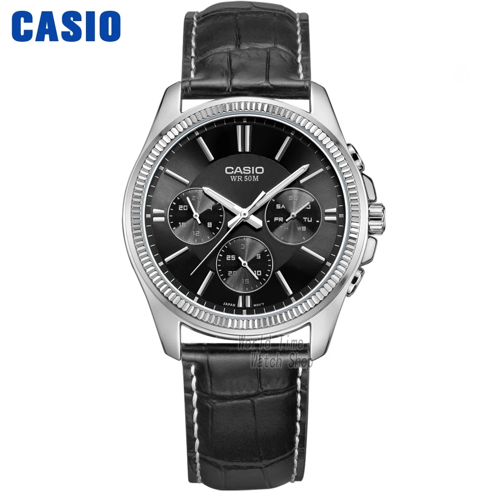 Casio MTP Chronograph Sport Men's Quartz Watches - Dagger & Diamond MTP-1375L-1A