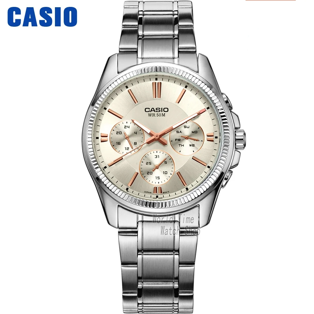 Casio MTP Chronograph Sport Men's Quartz Watches - Dagger & Diamond MTP-1375D-7A2