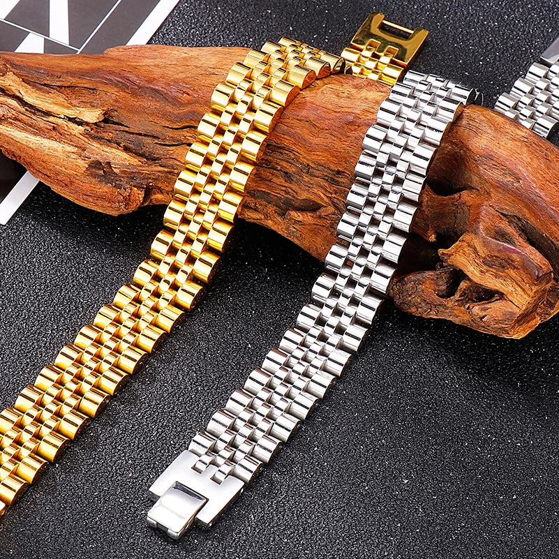 Watch Band Bracelets - Dagger & Diamond