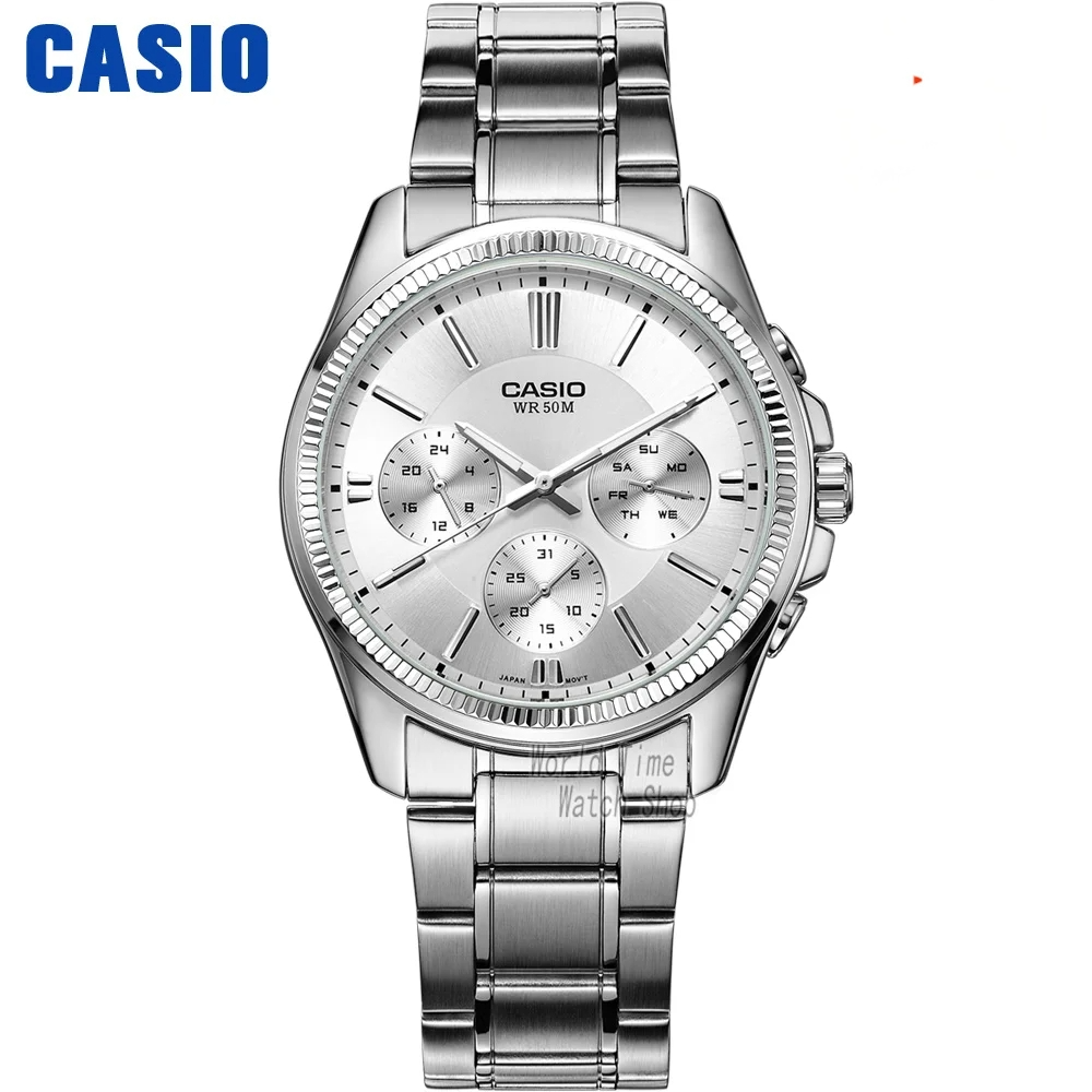 Casio MTP Chronograph Sport Men's Quartz Watches - Dagger & Diamond MTP-1375D-7A