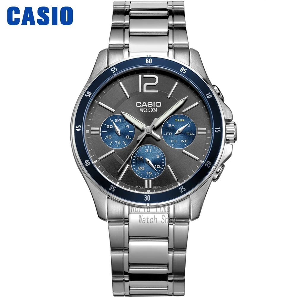 Casio MTP Chronograph Sport Men's Quartz Watches - Dagger & Diamond MTP-1374D-2A