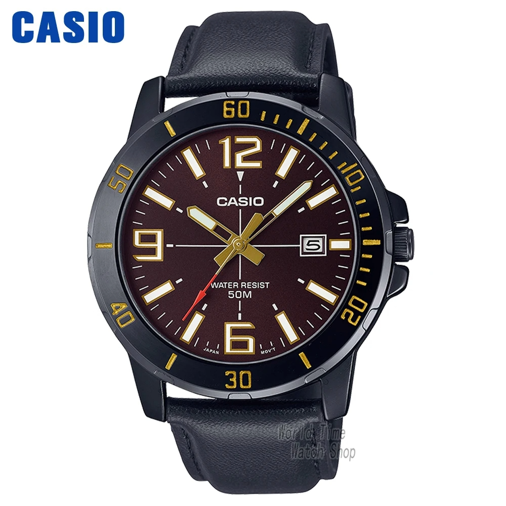 Casio MTP Chronograph Sport Men's Quartz Watches - Dagger & Diamond MTP-VD01BL-5B