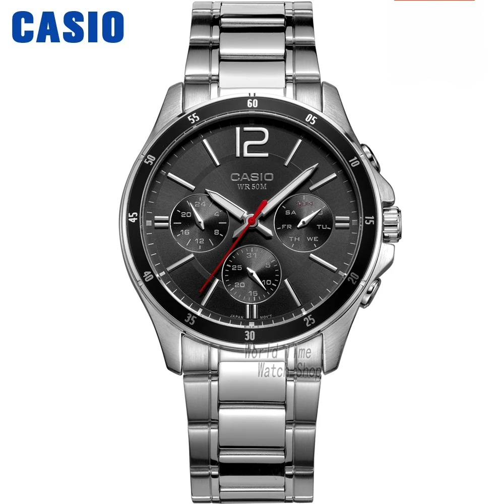 Casio MTP Chronograph Sport Men's Quartz Watches - Dagger & Diamond MTP-1374D-1A