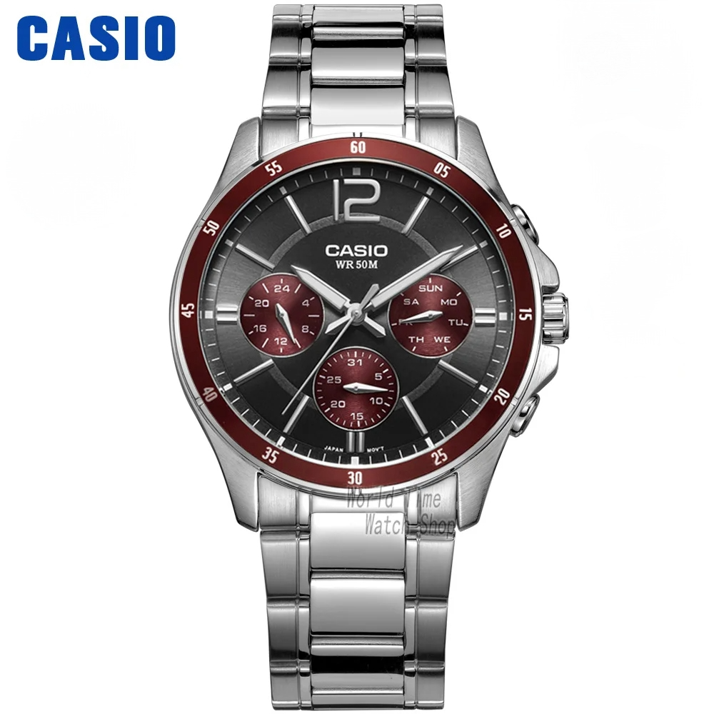 Casio MTP Chronograph Sport Men's Quartz Watches - Dagger & Diamond MTP-1374D-5A