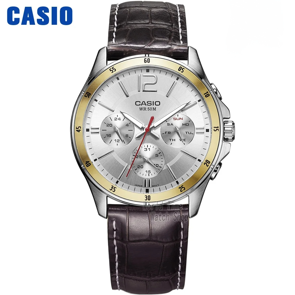 Casio MTP Chronograph Sport Men's Quartz Watches - Dagger & Diamond MTP-1374L-7A