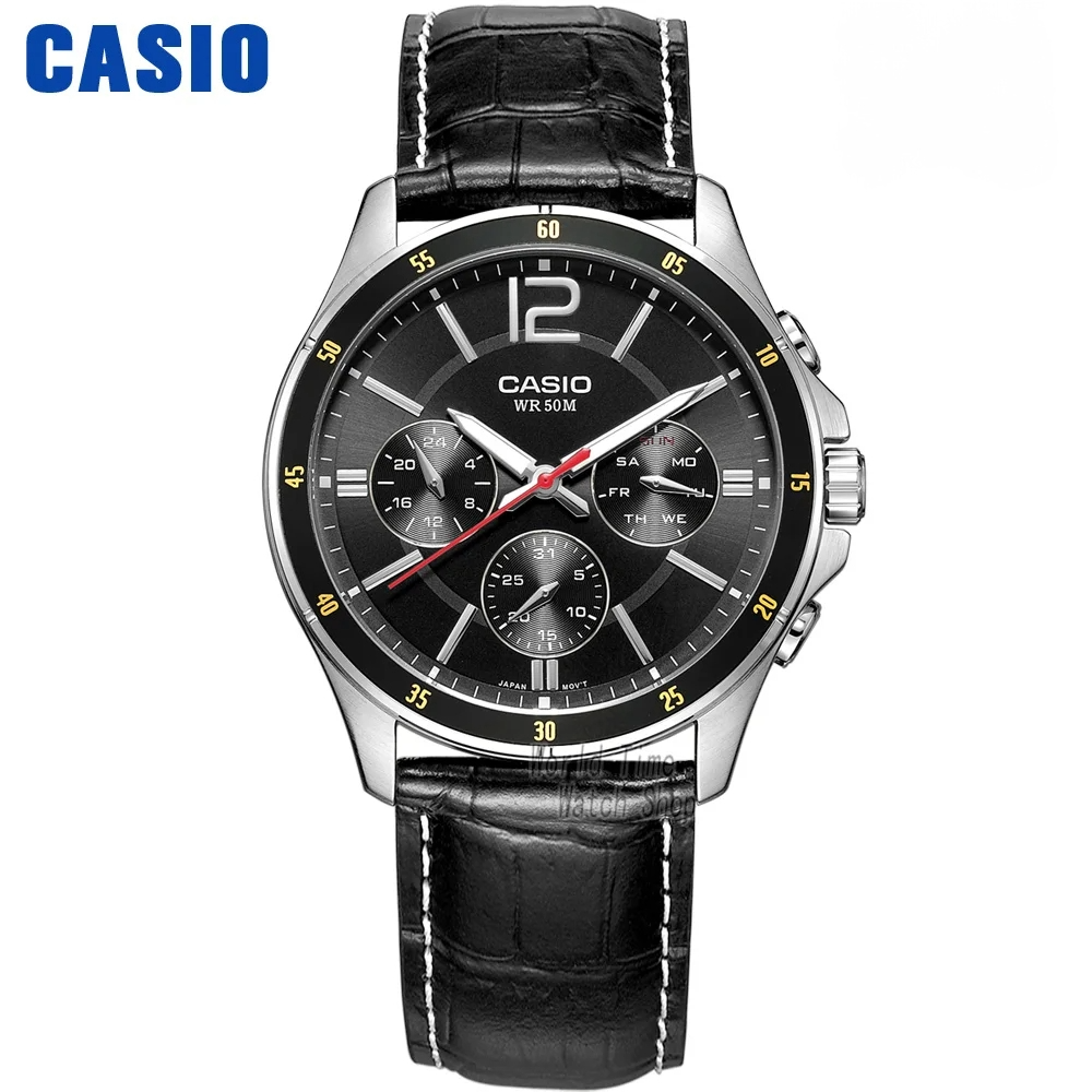 Casio MTP Chronograph Sport Men's Quartz Watches - Dagger & Diamond MTP-1374L-1A