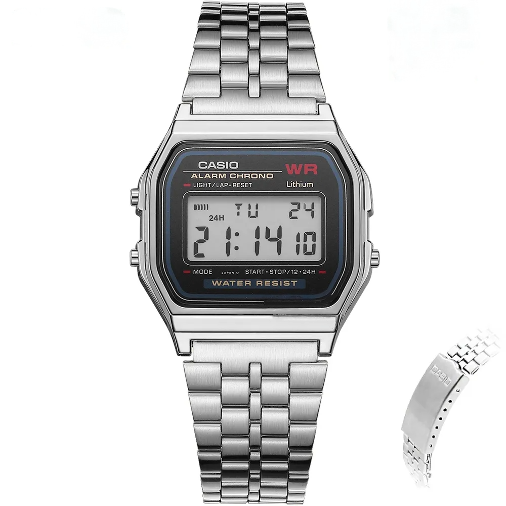 Casio Water Resist Illuminator - Dagger & Diamond A159W-N1D