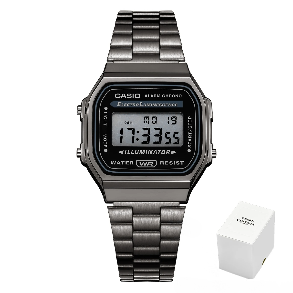 Casio Water Resist Illuminator - Dagger & Diamond A168WEGG1A-1