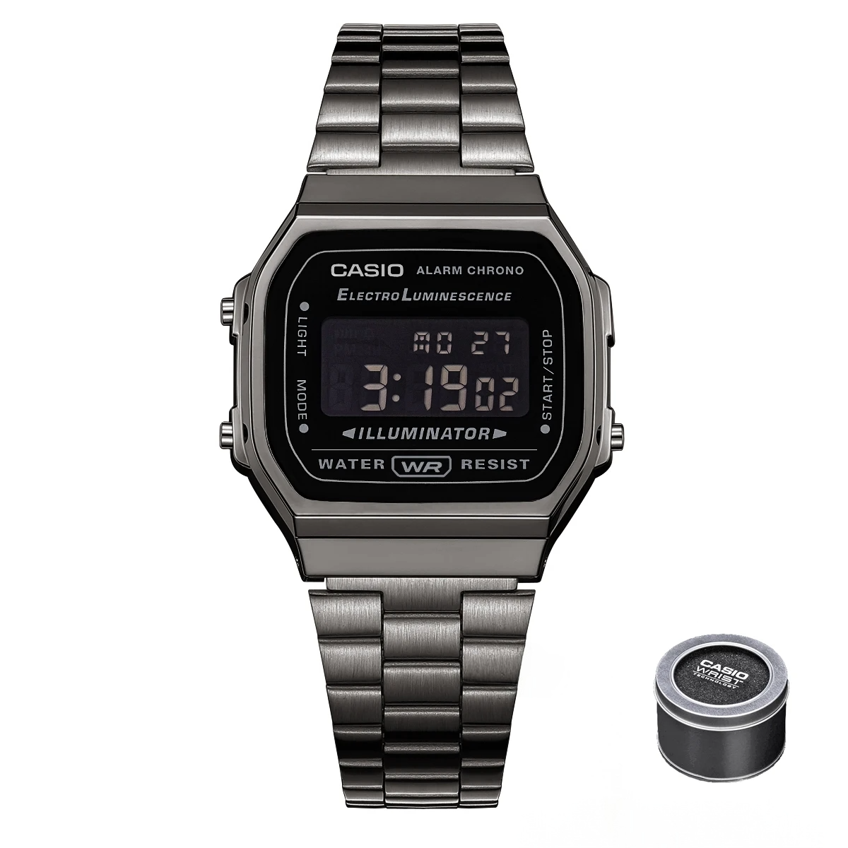 Casio Water Resist Illuminator - Dagger & Diamond A168WGG1B