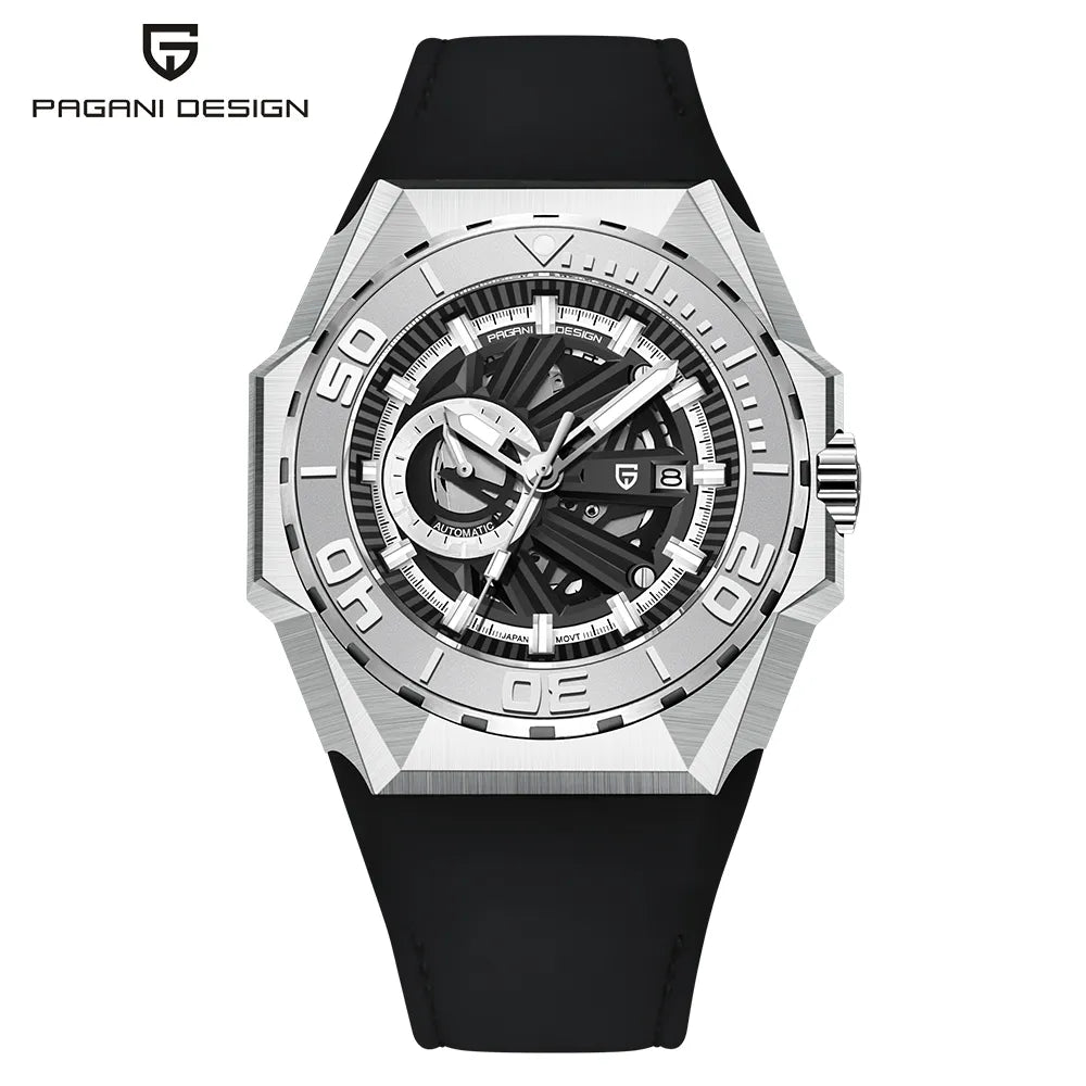 PAGANI DESIGN PD-YS007 Luxury Sport Automatic Watch for Men - Dagger & Diamond