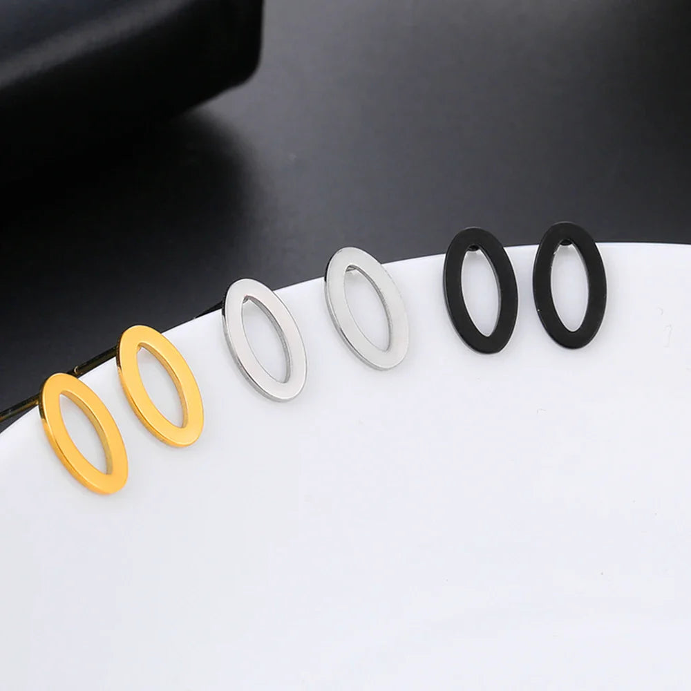 Geometric Stud Earrings