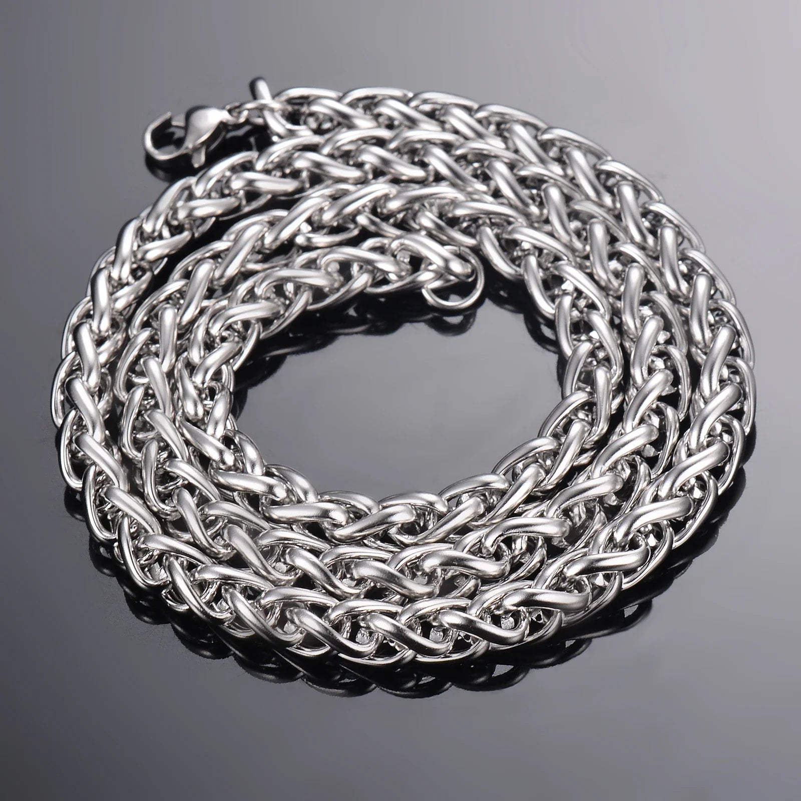 Keel Link Chain Necklace - Dagger & Diamond