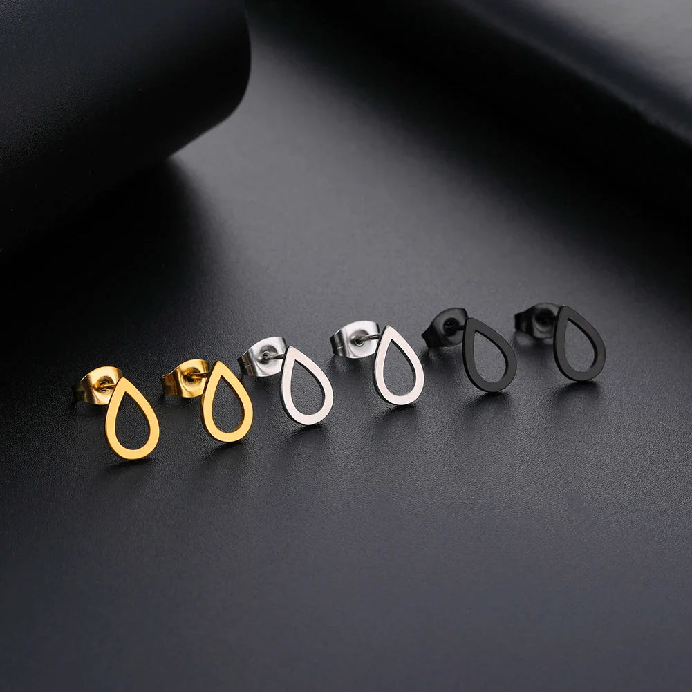 Geometric Stud Earrings