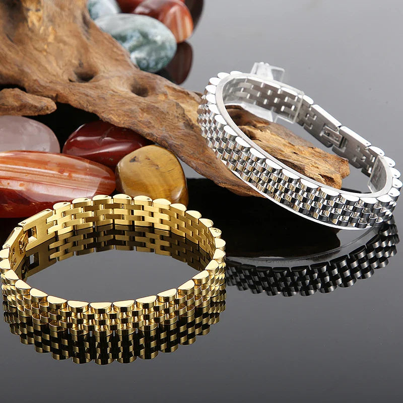 Watch Band Bracelets - Dagger & Diamond