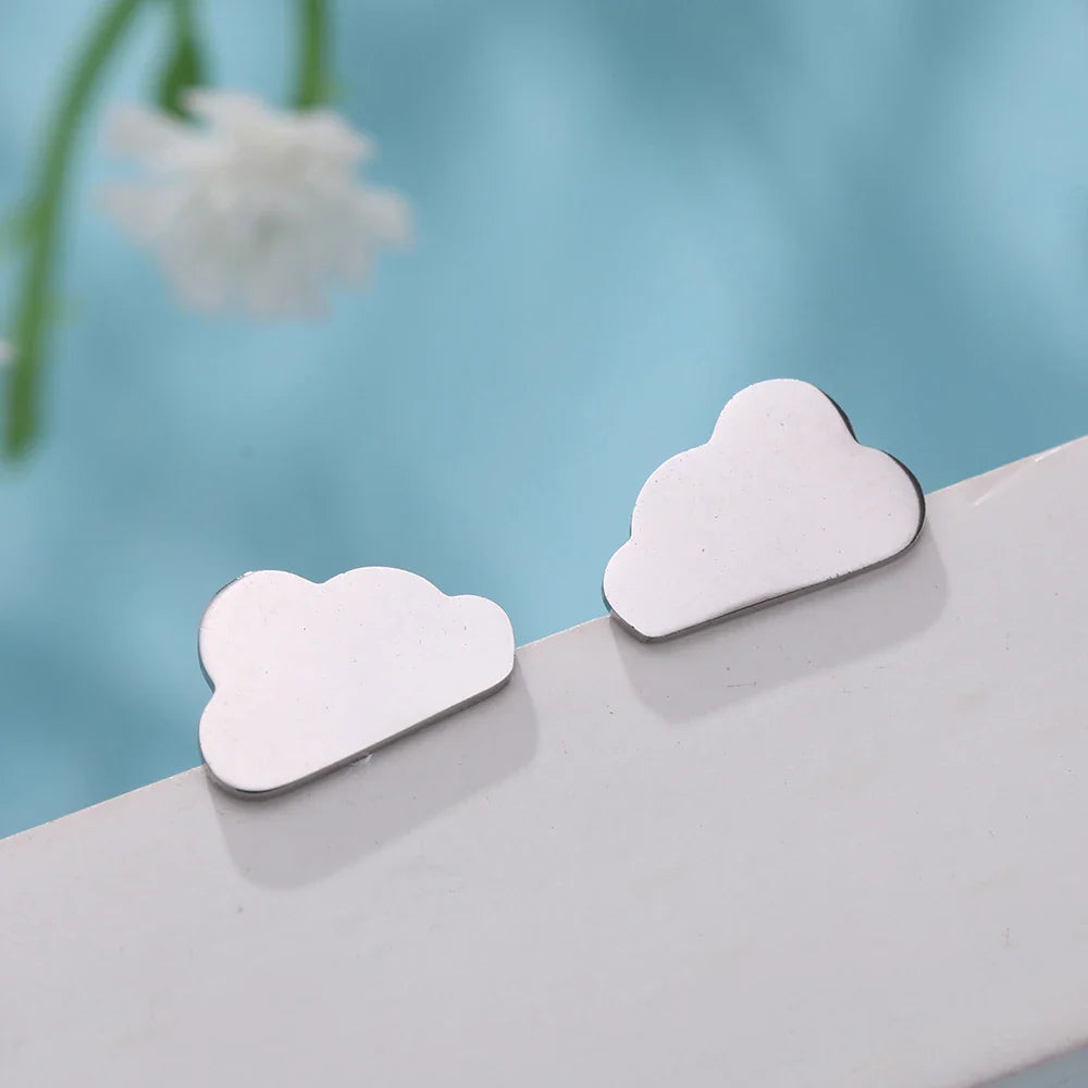 Cute Cloud Stud Earrings