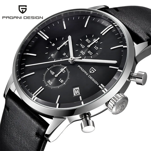 PAGANI DESIGN PD-2720K Luxury Sport Chronograph Quartz Watch for Men - Dagger & Diamond