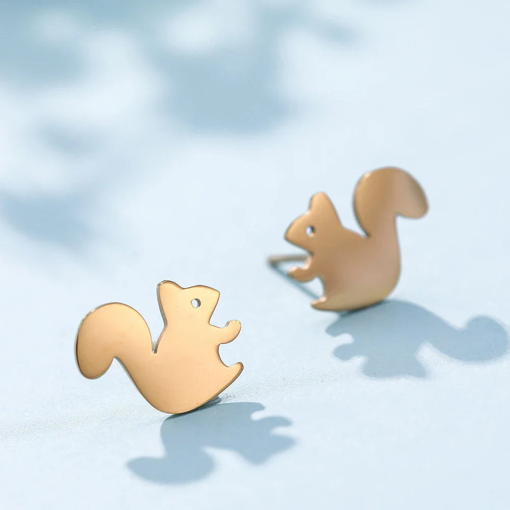 Cute Mini Animal Stud Earrings