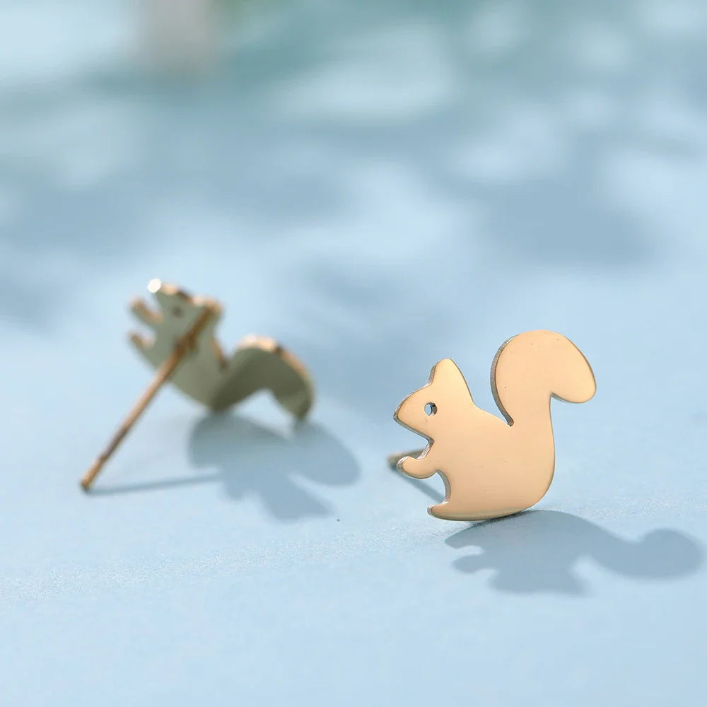 Cute Mini Animal Stud Earrings