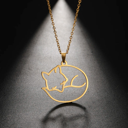 Fox Pendant Necklaces for Her