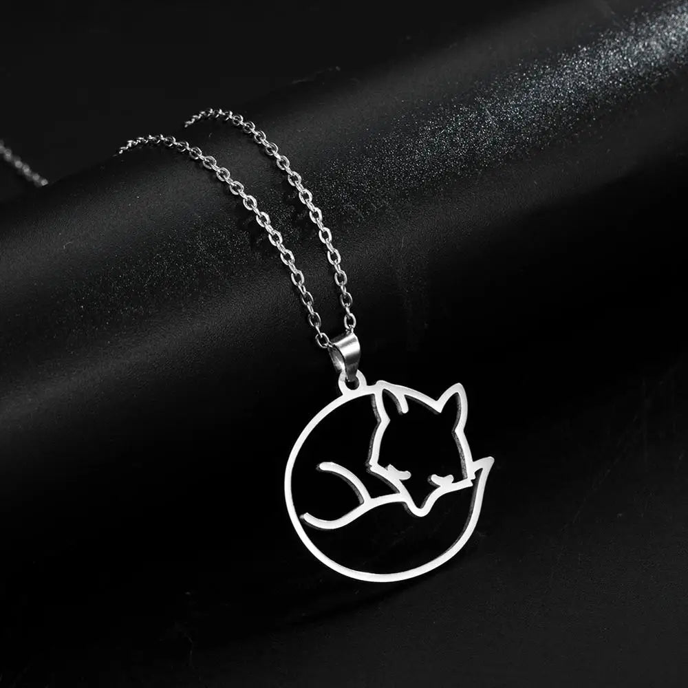 Fox Pendant Necklaces for Her