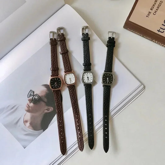 Ladies Casual Vintage Quartz Watch - Dagger & Diamond