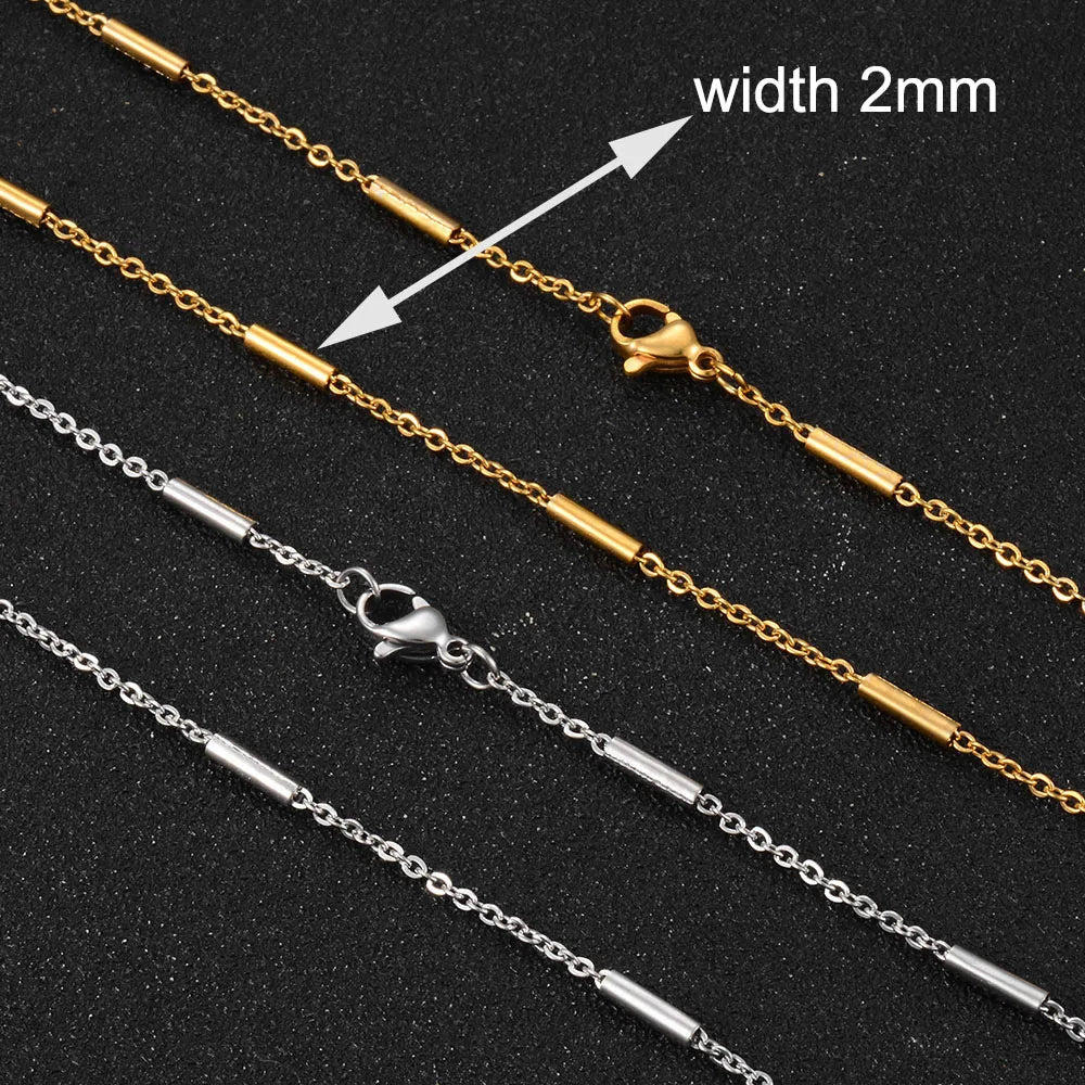 Dazzling Pattern Chain Necklaces for Her - Dagger & Diamond
