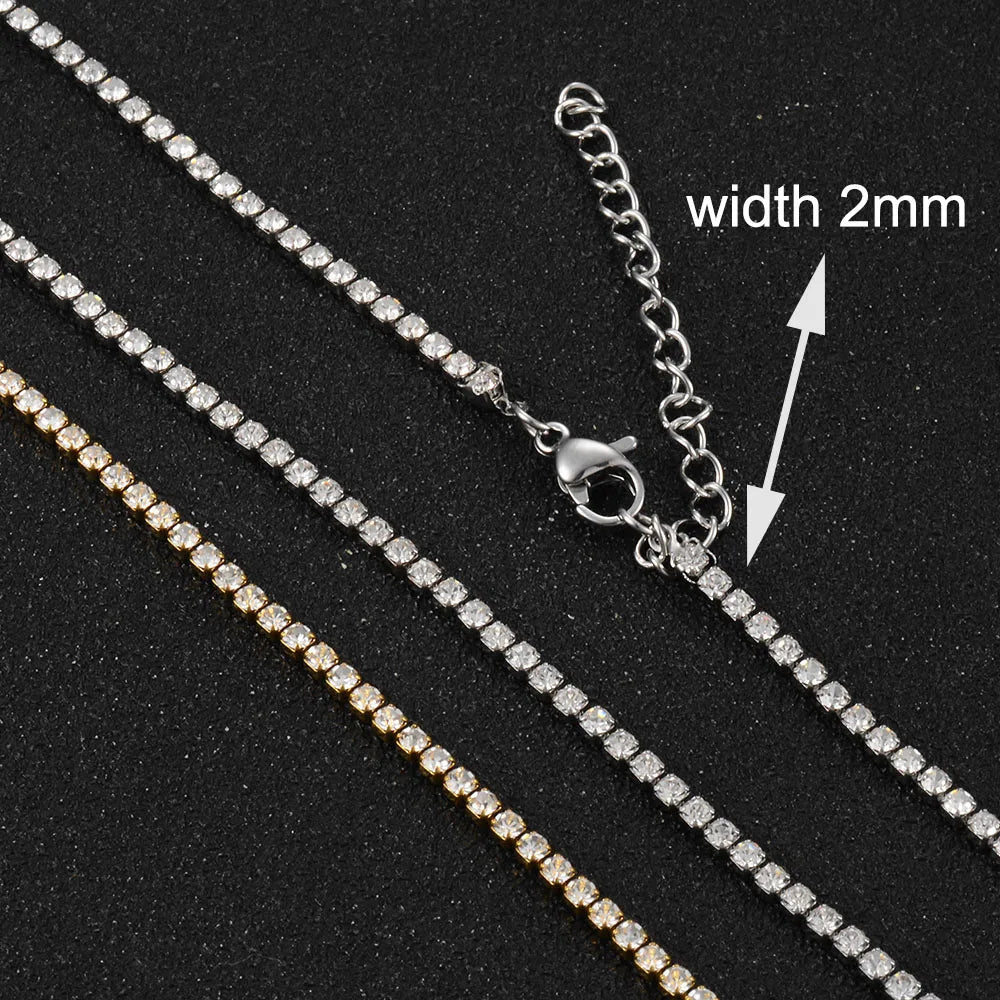 Dazzling Pattern Chain Necklaces for Her - Dagger & Diamond