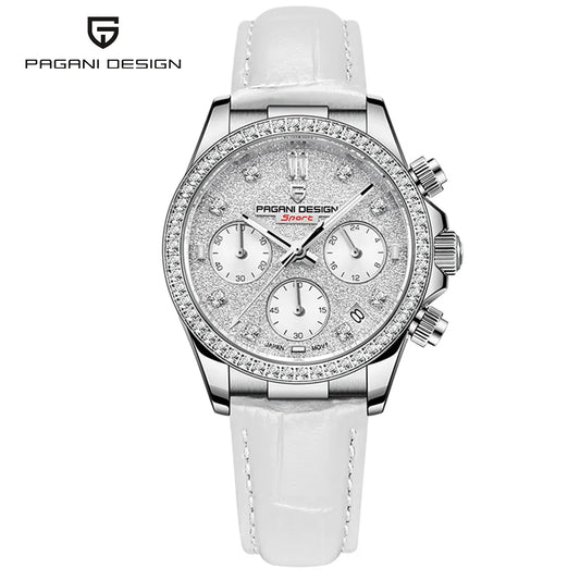 PAGANI DESIGN PD-1730 Luxury Ladies Quartz Watches - Dagger & Diamond