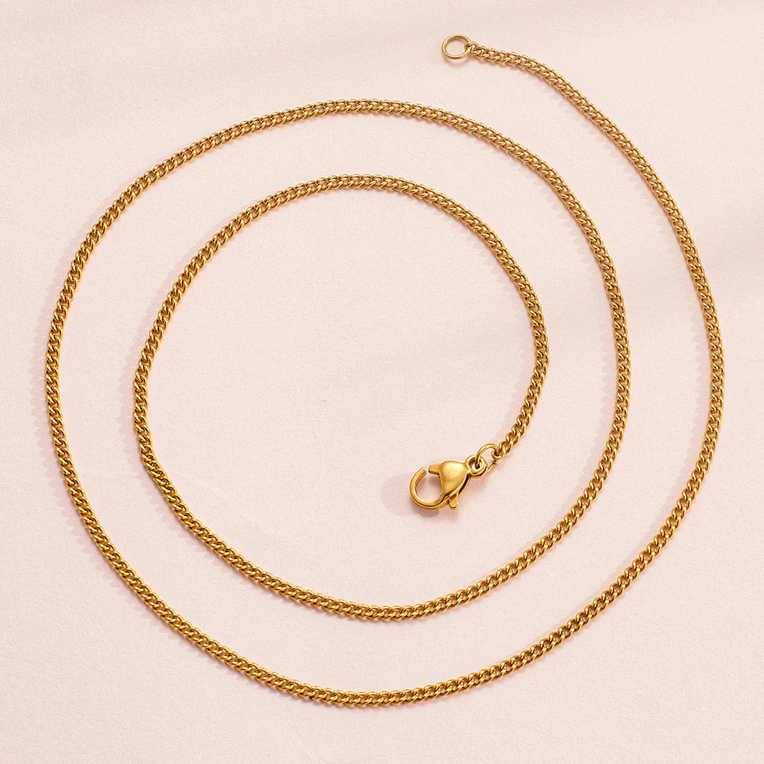 Mini Cuban Link Necklace - Dagger & Diamond