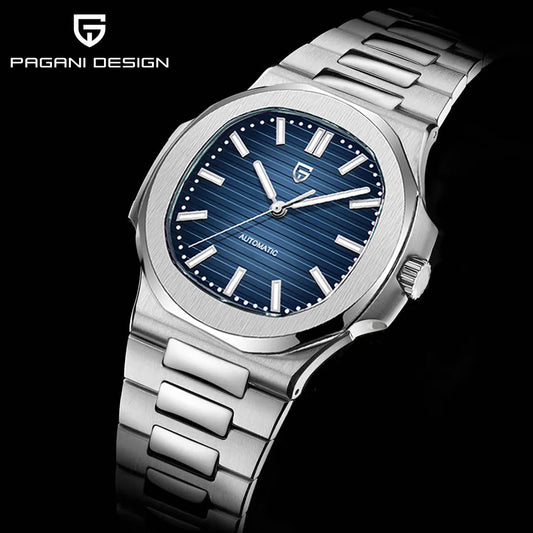 PAGANI DESIGN PD-1728 Aquanaut Luxury Automatic Watch For Men - Dagger & Diamond