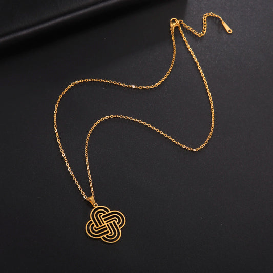Lovers Loop Pendant Necklace