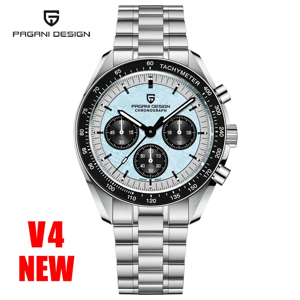 PAGANI DESIGN PD-1701 Moonwatch Luxury Chronograph Quartz Watch For Men