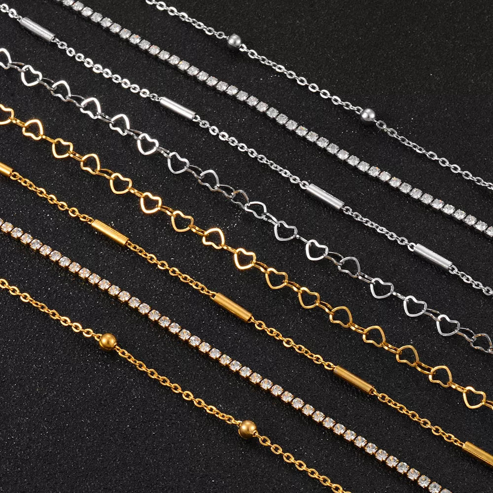 Dazzling Pattern Chain Necklaces for Her - Dagger & Diamond