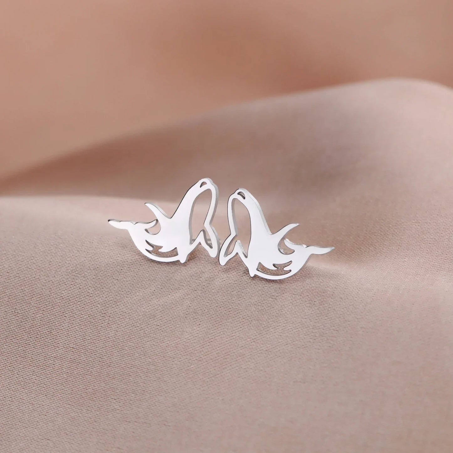 Little Whale Stud Earrings