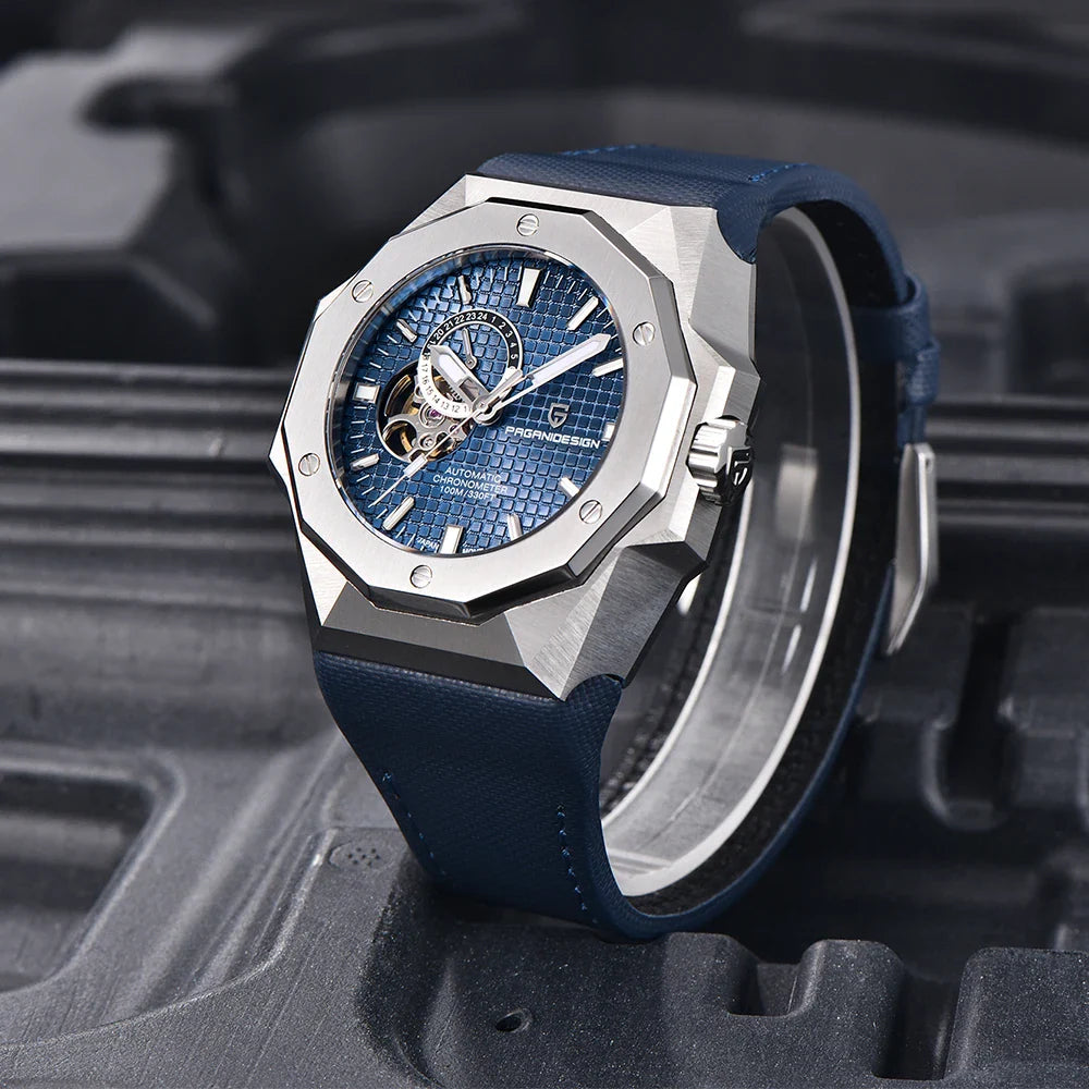 PAGANI DESIGN PD-YS010 Automatic Chronometer Luxury Sport Watch for Men - Dagger & Diamond