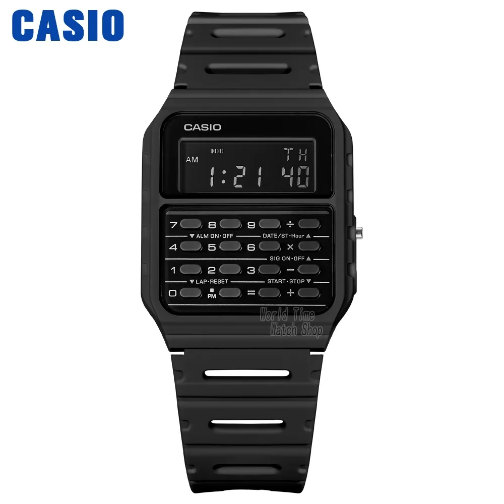 Casio CA-53WF Retro Calculator Digital Watch for Men - Dagger & Diamond CA-53WF-1B