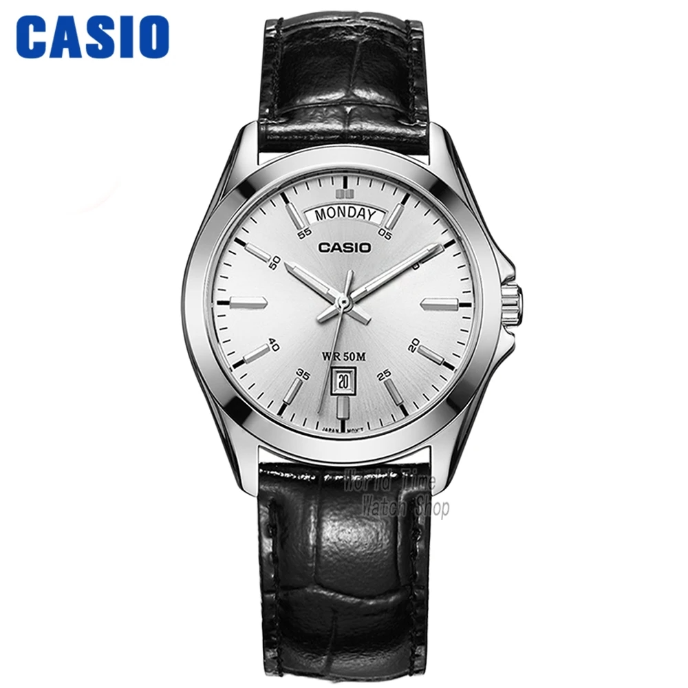 Casio MTP-1370 Week-Date Quartz Watch for Men - Dagger & Diamond MTP1370L7A