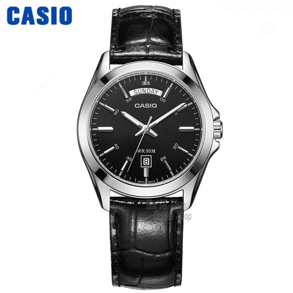 Casio MTP-1370 Week-Date Quartz Watch for Men - Dagger & Diamond MTP1370L1A