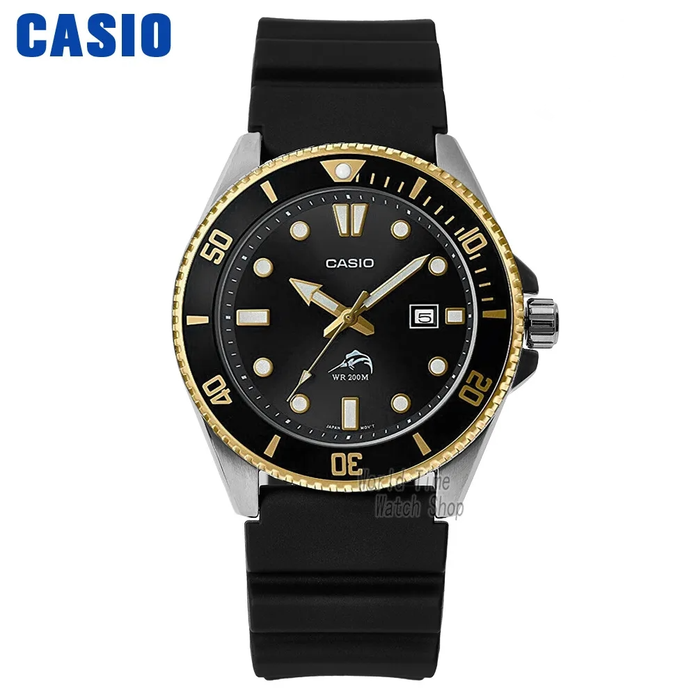 Casio MDV-106 Sport Diver Quartz Watch for Men - Dagger & Diamond MDV106G1A